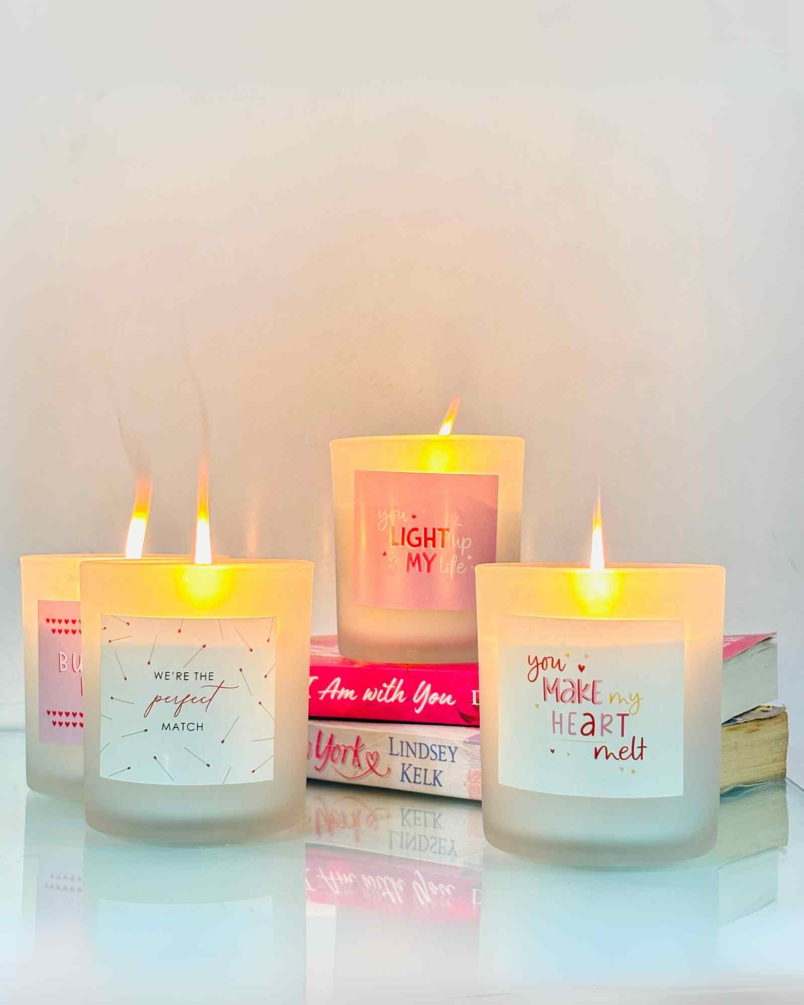 Scented Candles - Set Of 4