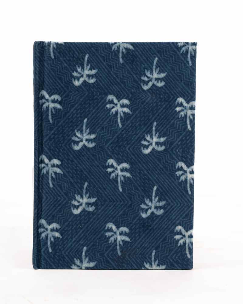 Coconut Chevron Block Print Diary